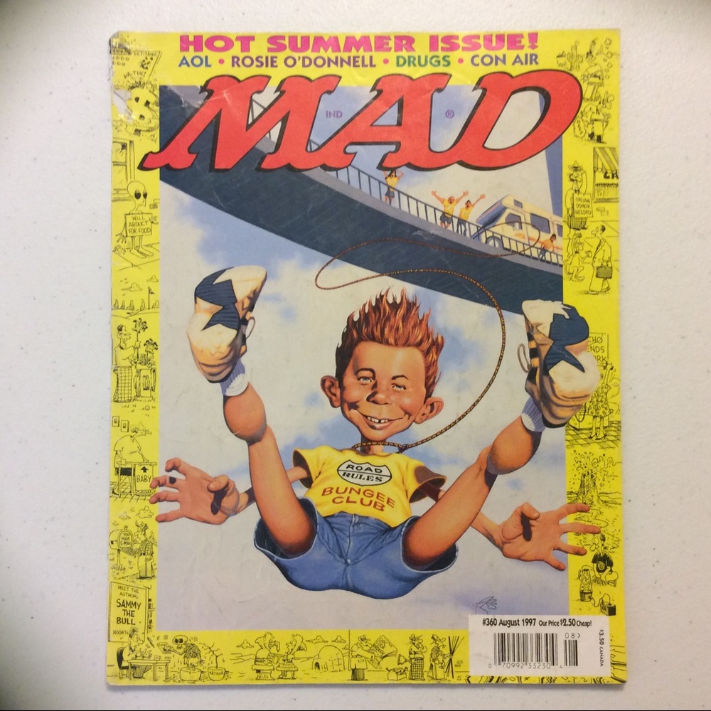 Mad Magazine issue #360 August 1997